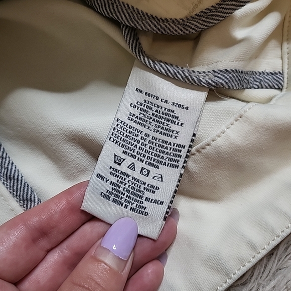 Marrakech Motorcycle Jacket Moto Cream - XL Extra Large. MSRP $158 - Picture 7 of 13